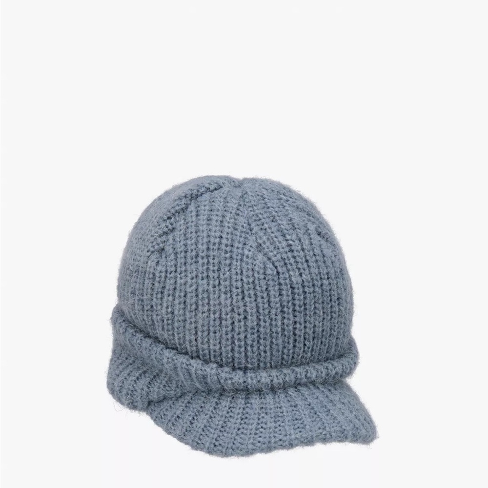 Zara 1-3y Cozy Blue Knit Cap